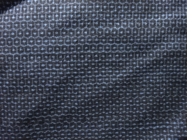 JAPANESE KIMONO / ANTIQUE MENS KIMONO ENSEMBLE / SILK / DORO OSHIMA